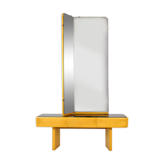 Vintage dressing table & mirror, 1960