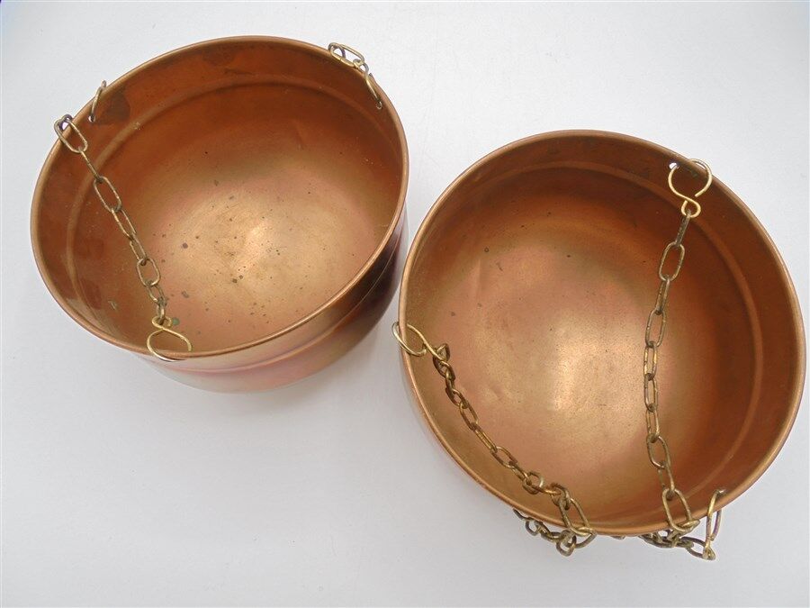 Pair of hanging planter