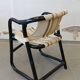 Scandinavian safari armchair