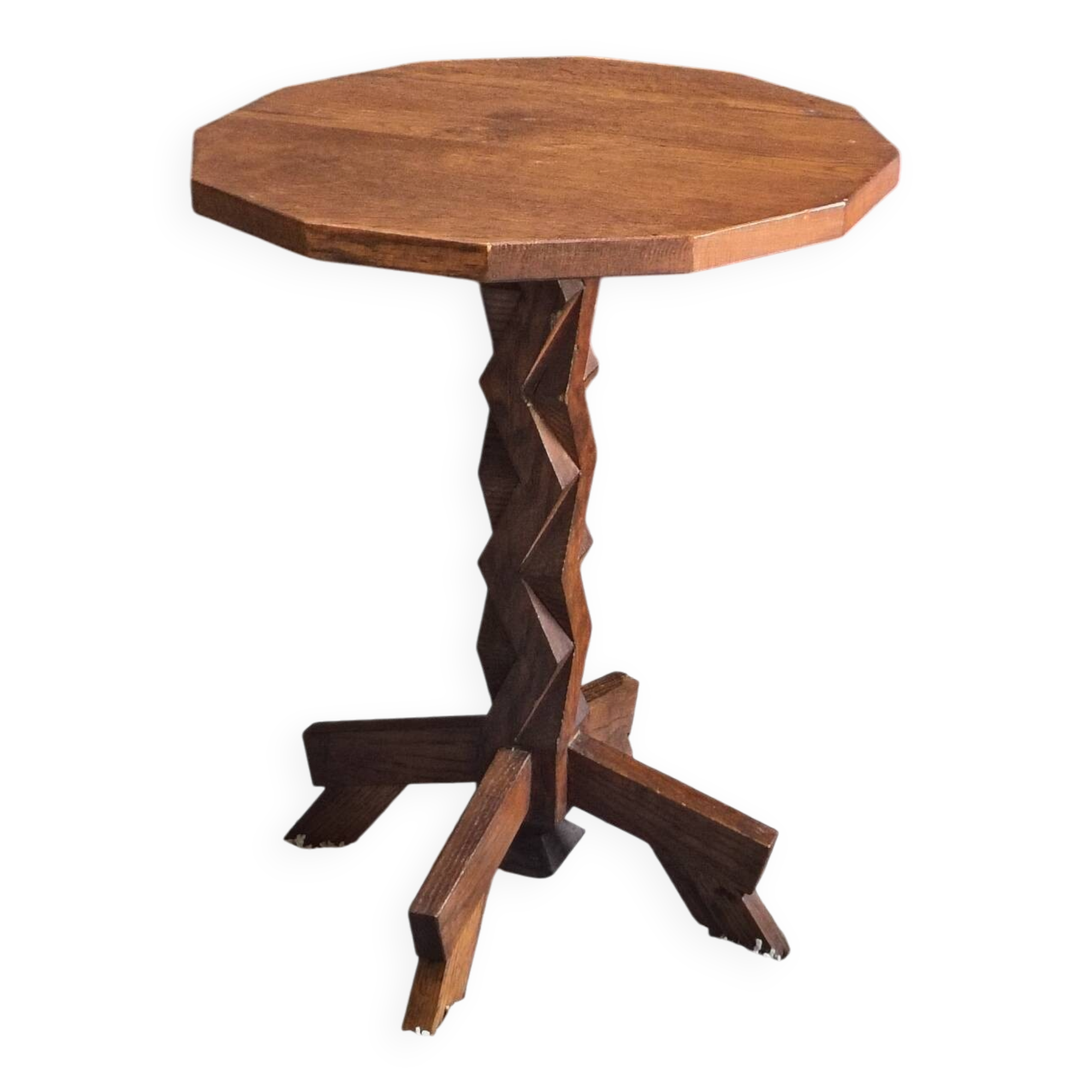 Table d'appoint brutaliste
