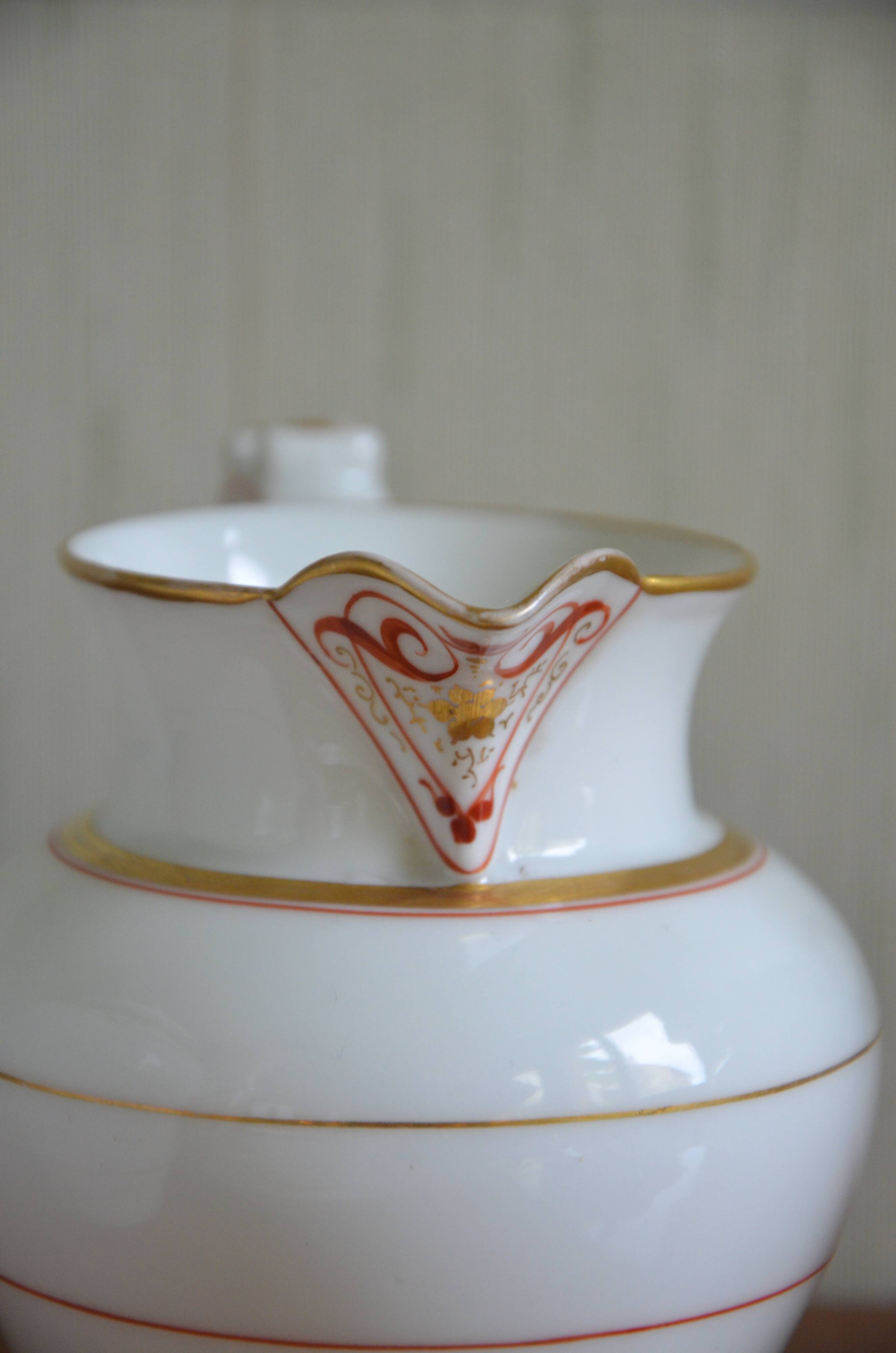 Fine porcelain tea set