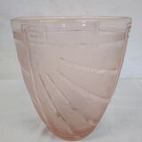 Schneider art deco ice vase