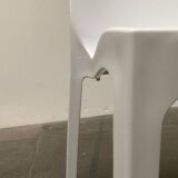 Stackable plastic auxiliary chair Italian Rome