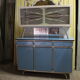 Vintage blue formica buffet