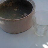 Trinket bowl in raku-yaki