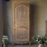 antique solid wood bonnetière