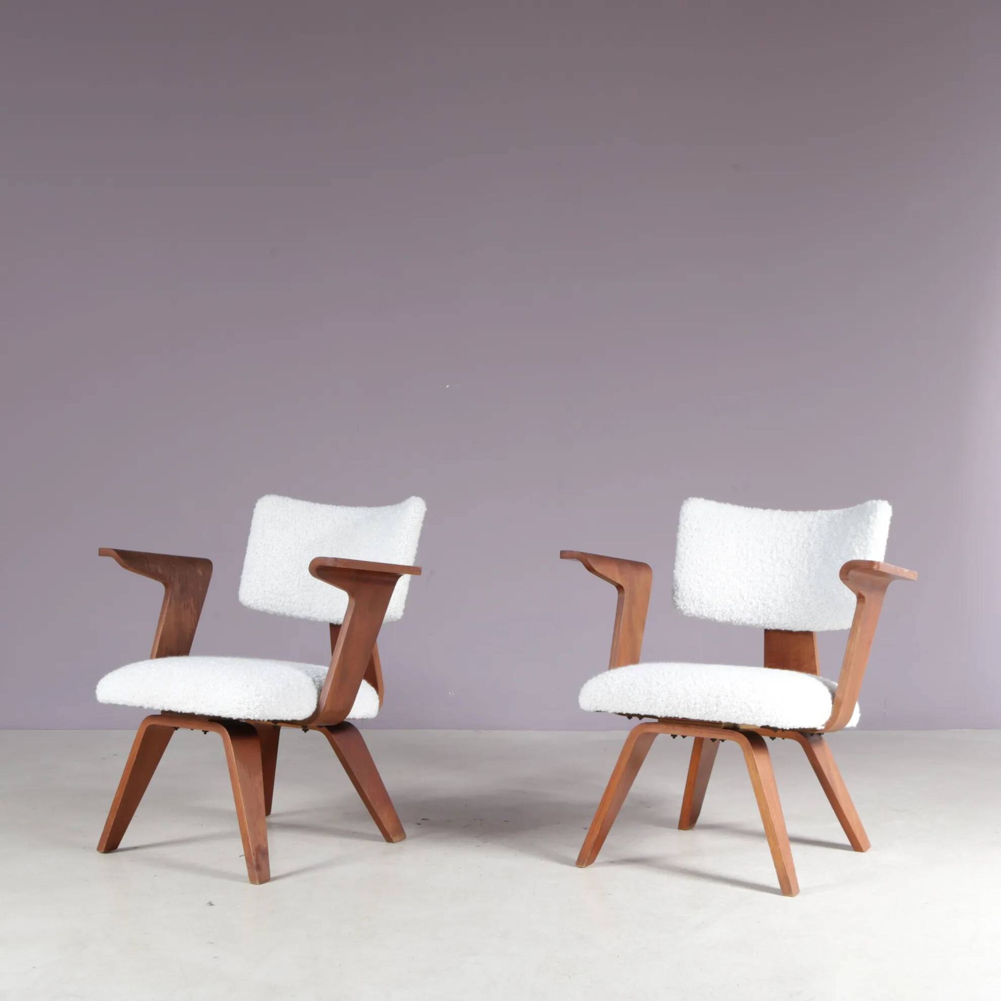 Fauteuil par Cor Alons pour De Boer Gouda, Pays-Bas 1950