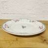 Digoin Sarreguemines round dish - "NINETTE" model