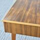 Midcentury Walnut Console Table / Desk By Morris Of Glasgow. Vintage