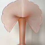 Leonardo vase in pink frosted glass