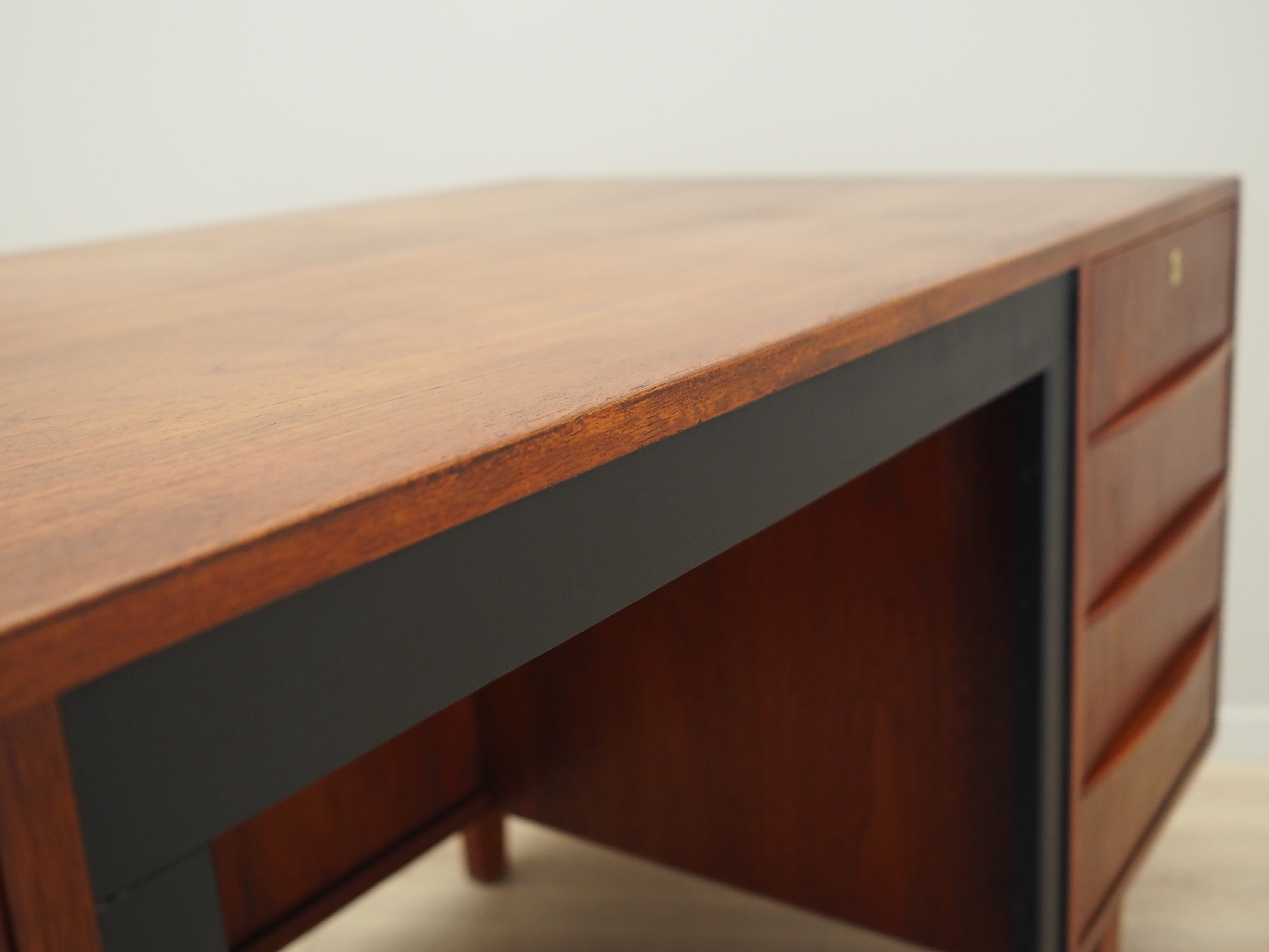 Teak desk, Danish design, 1970s, made in Denmark