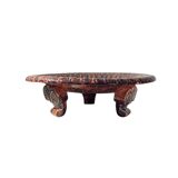 Plat Art Déco tripode en céramique N°267 Jean Luce pour Villeroy & Boch