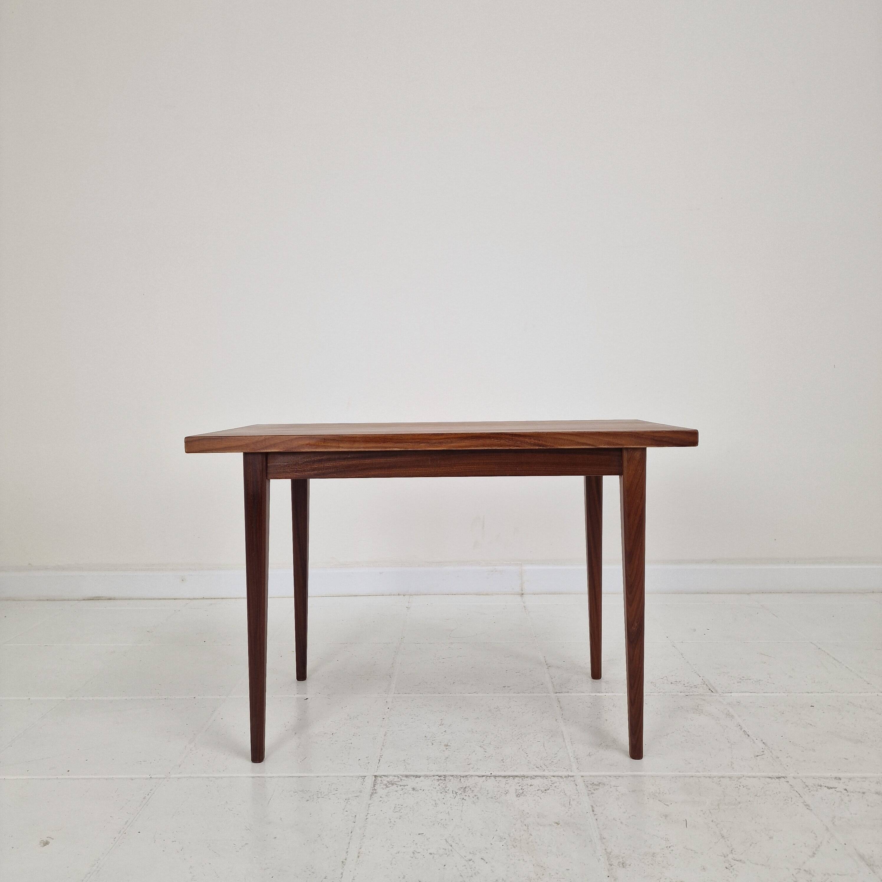 Vintage Danish Teak Coffee or Side Table, 1970s