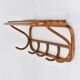 1900s Thonet Vienna Art Nouveau Secessionist Bentwood Wall Coat Rack, Austria