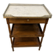 Small mahogany side table in Louis XVI style.