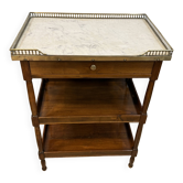 Petite desserte en acajou de style Louis XVI