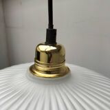 Vintage glass pendant light