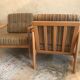 Pair of vintage armchairs midcentury Walter Knoll