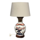 Lampe, porcelaine, peinte à la main
