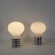 Pair of Bulb lamps by Ingo Maurer, Murano