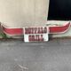 Buffalo Grill sign plate with neon