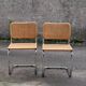 Paires de chaises B32 de Marcel Breuer