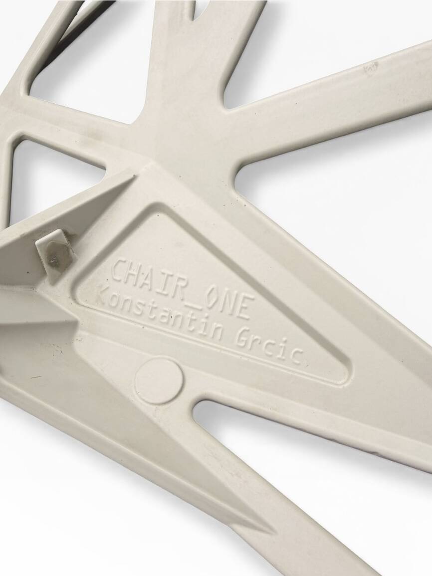 Pair of Chair One Magis Off-White Chairs | Konstantin Grcic