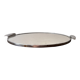 Plateau de service Art Deco en chrome et miroir, France 1930 / 40