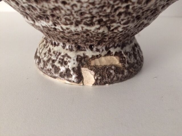 Vase Vallauris Marius Giuge "fat lava" 1960