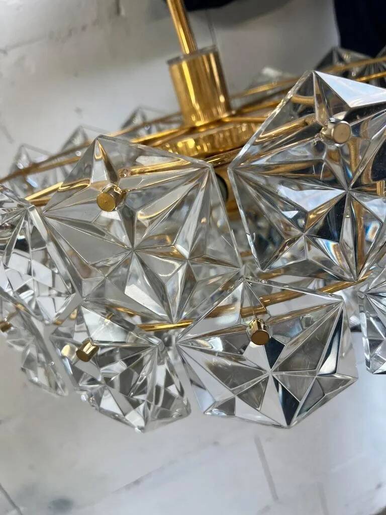 Vintage crystal chandelier Kinkeldey