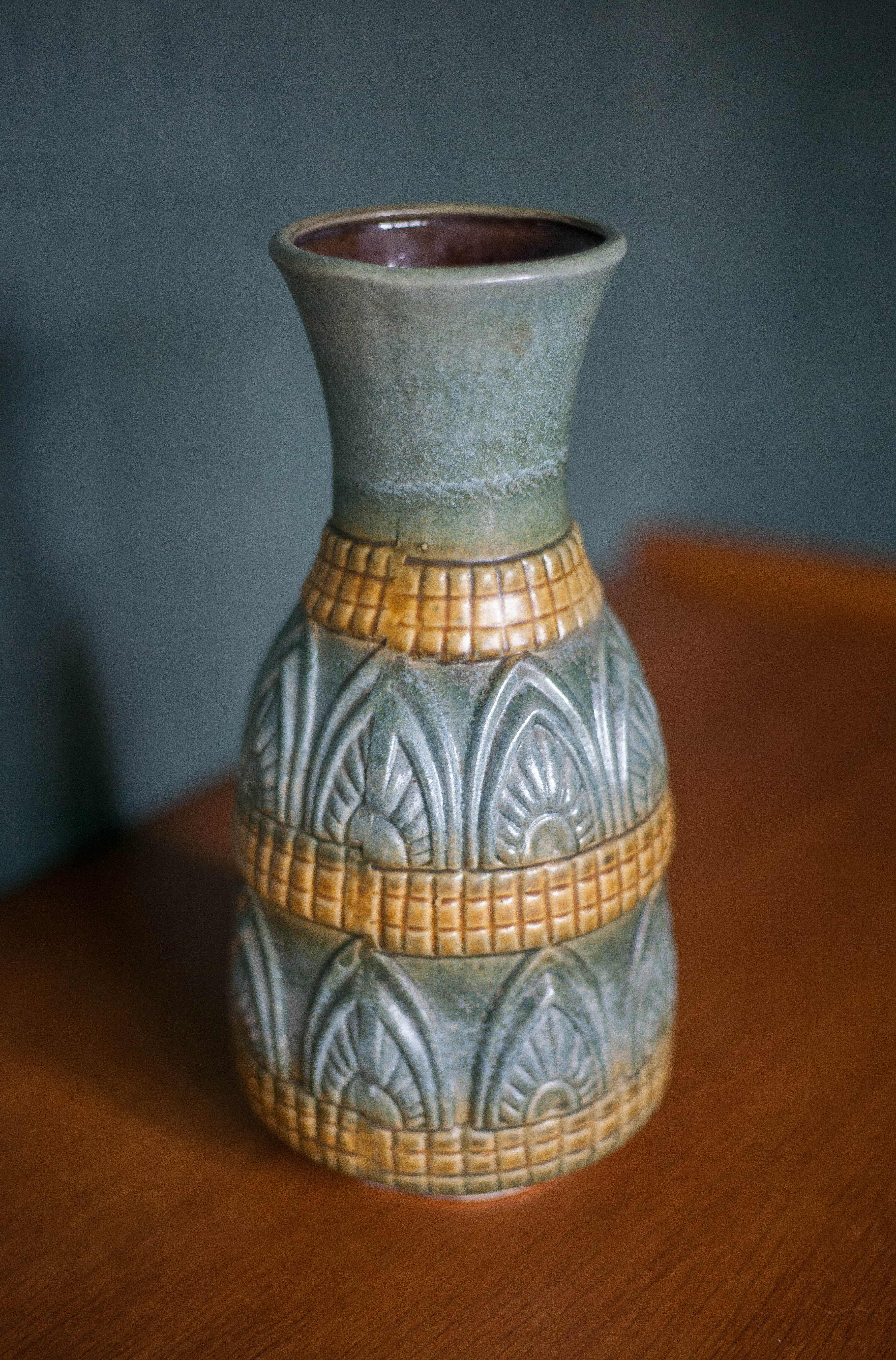 Ceramic vase West Germany 1482/30 70's
