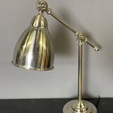 Chrome metal lamp