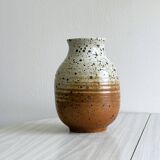 Vase en grès pyrite Bernadette Ver Eecke