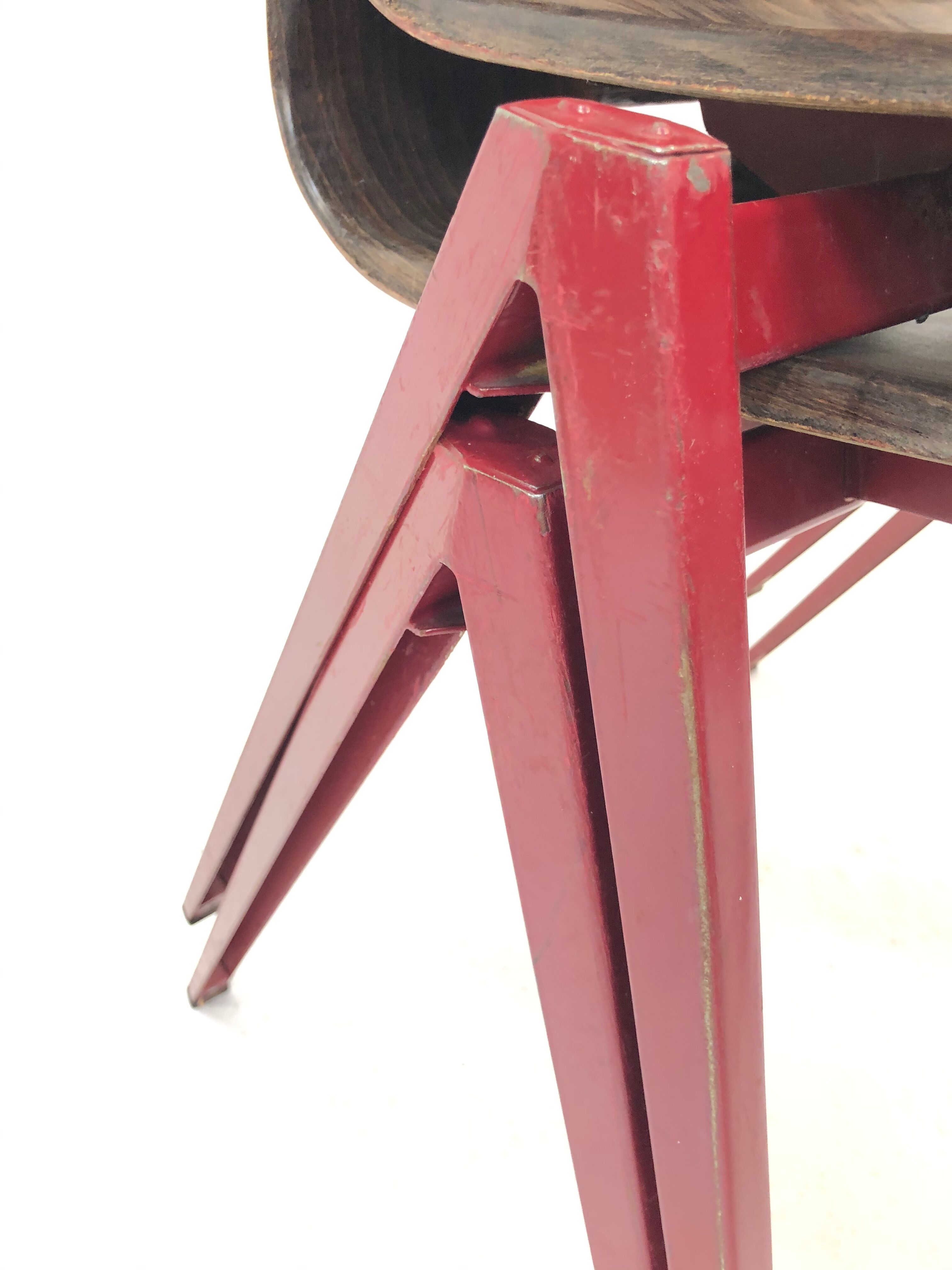 Chaise d'école empilable Pagholz Galvanitas S22