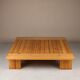 Table basse japonisante