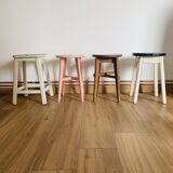 Set of 4 mismatched stools