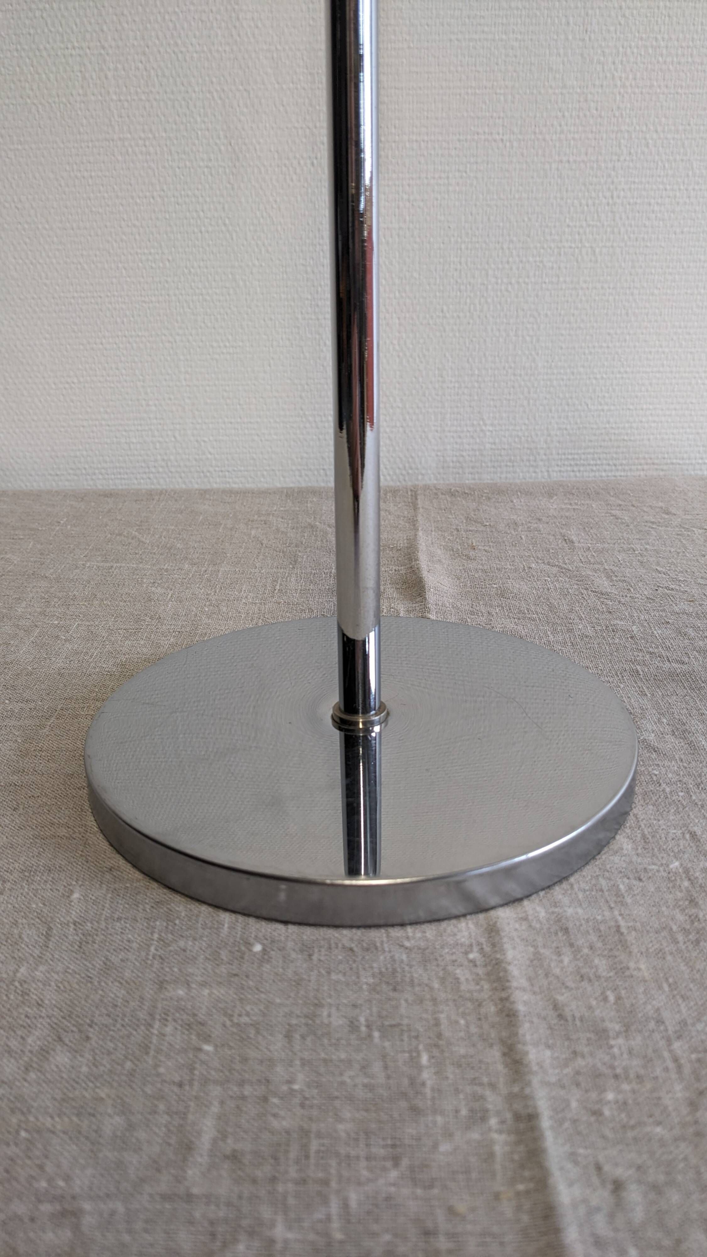 Chrome eye ball lamp, space age, Germany circa 1970.
