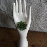 Hand vase soliflore