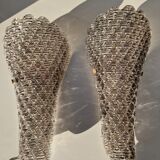 Pair of Murano glass wall lights