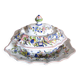 Compotier, soup tureen, vegetable dish in Rouen earthenware