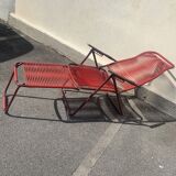 Scoubidou chaise longue 50s