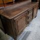 Louis XV oak buffet in enfilade style.