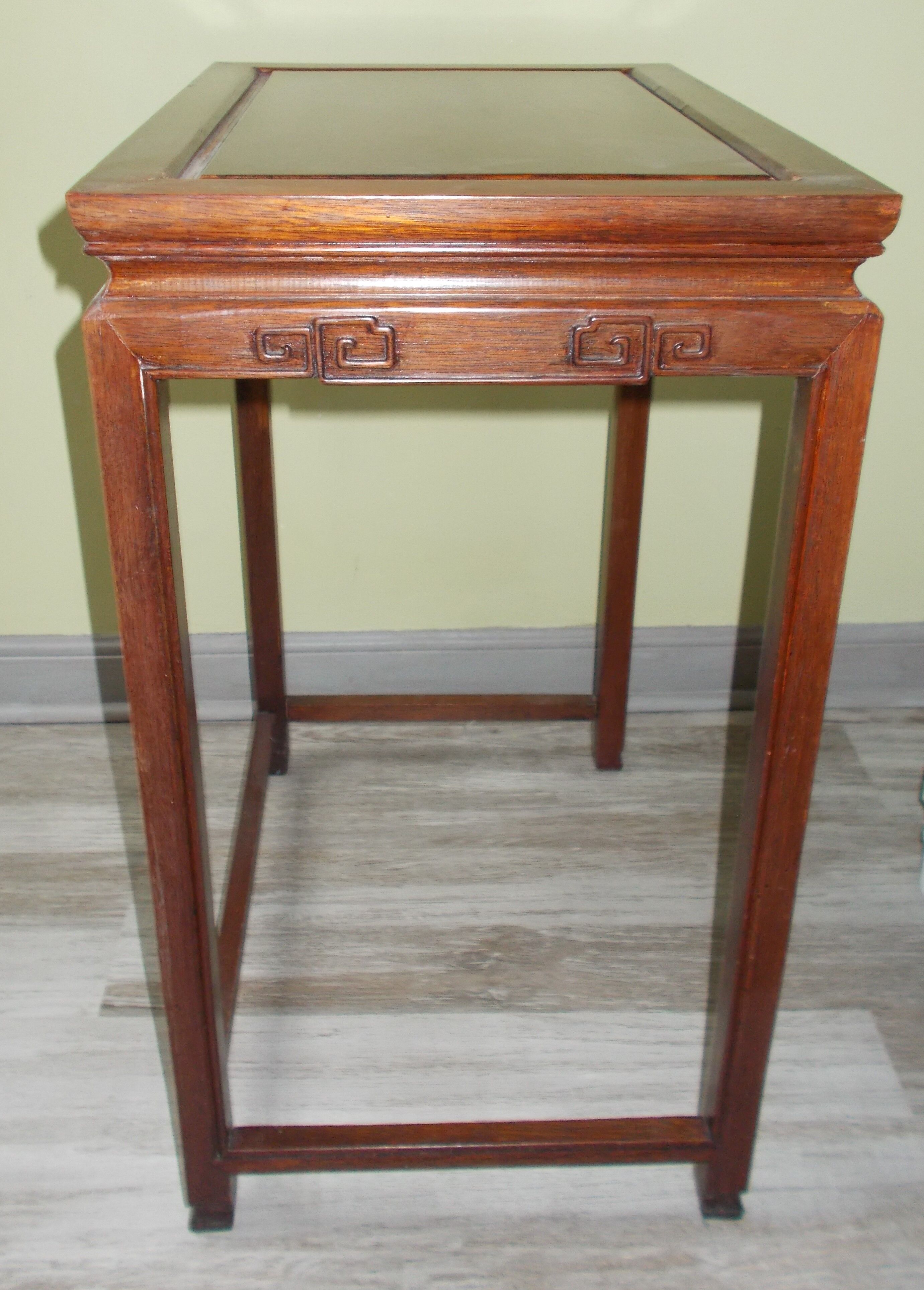 Desserte wood varnished