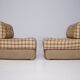 Paire de fauteuils convertibles 1970