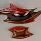 Fruit cups Verceram, Montreuil 1950s