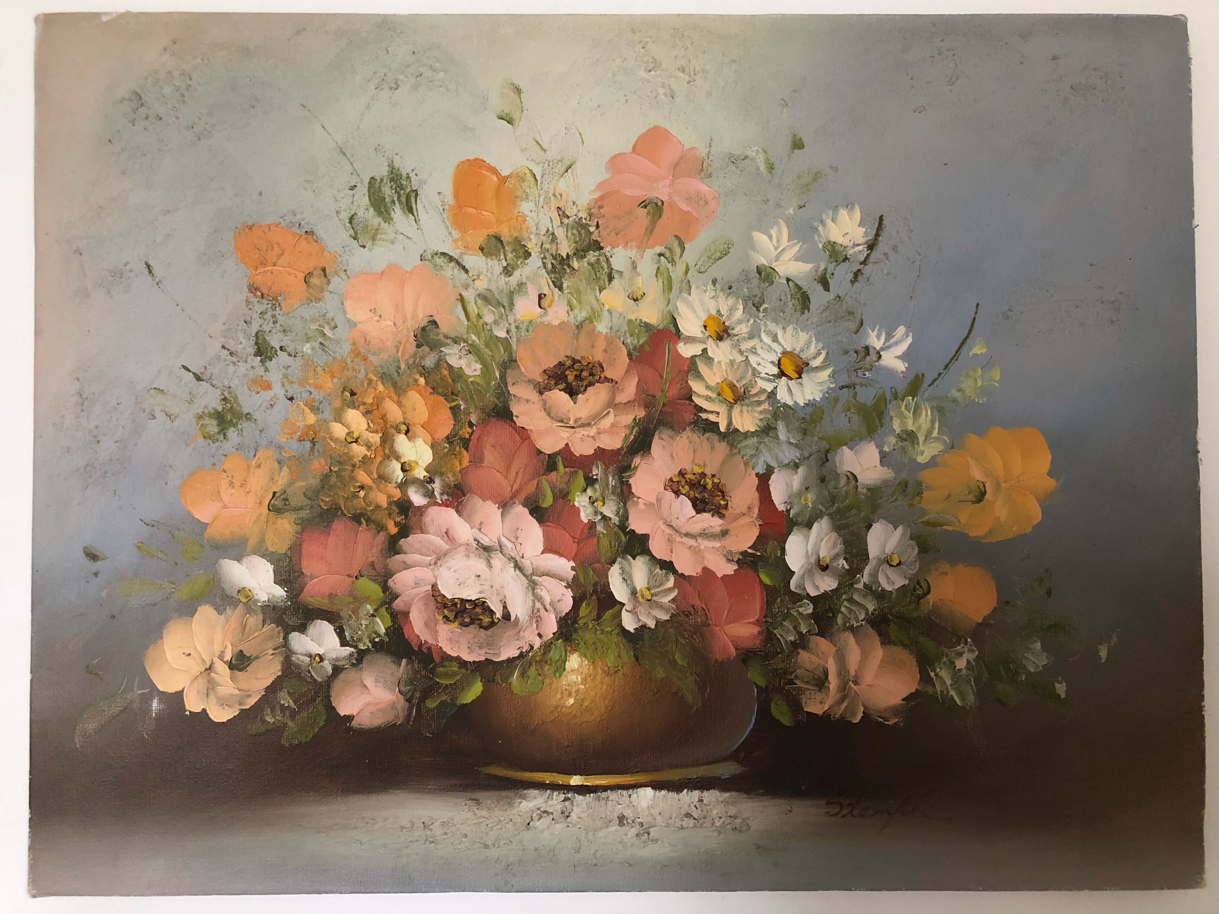 Table Old Oil