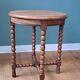 Table d'appoint pieds en bois tourné