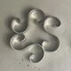 Pair of stainless steel trivets