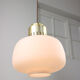 Mid-century Opaline Pendant Lamp