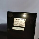 Steel looping lamp, Massive, Belgium, 1990.